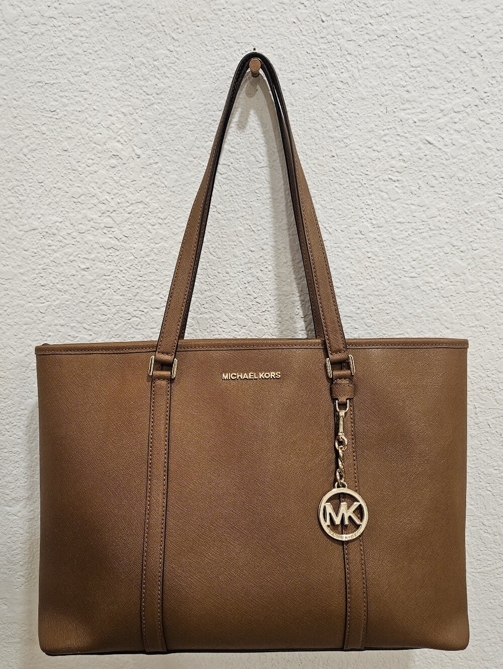 Michael Kors Sady Large Multifunction Leather Laptop Tote Bag Luggage